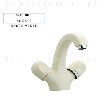 Idrees Sanitary BASIN MIXER ASKARI SET Code 301