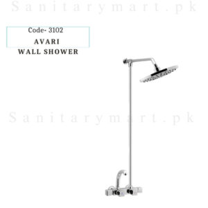 Idrees Sanitary WALL SHOWER 4 KNOBS AVARI SET Code 3102