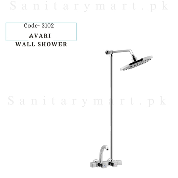 Idrees Sanitary WALL SHOWER 4 KNOBS AVARI SET Code 3102