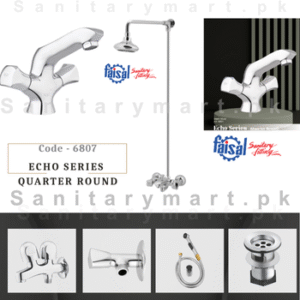 Faisal Sanitary Complete Echo Series Full round Set code 6807