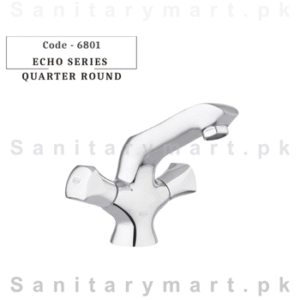 Faisal Sanitary Echo Series (Quarter Round) Basin Mixer Code 6801