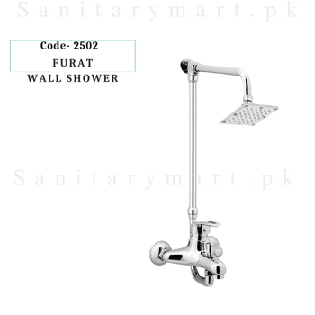 Idrees Sanitary WALL SHOWER FURAT SET Code 2502