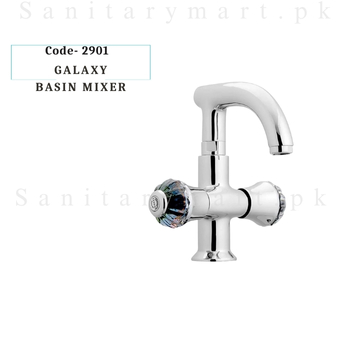 Idrees Sanitary BASIN MIXER GALAXY SET Code 2901