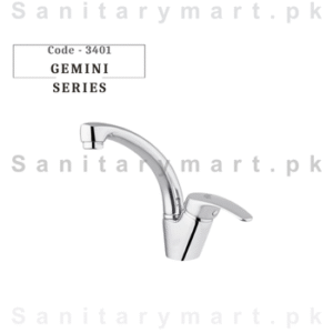 Faisal Sanitary Gemini Series (Single Lever) Basin Mixer Code 3401
