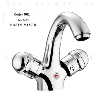 Idrees Sanitary BASIN MIXER LASANI SET Code 901