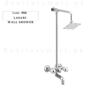 Idrees Sanitary WALL SHOWER 2 KNOBS LASANI SET Code 903