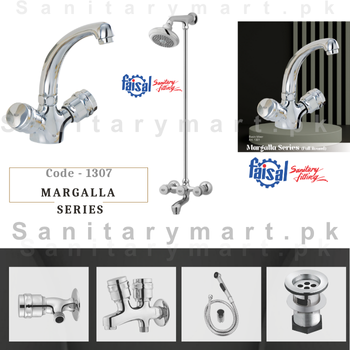Faisal’s Complete Bath Set Margalla Series Single Round code 1307