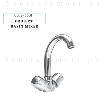 Idrees Sanitary BASIN MIXER PROJECT SET Code 3501