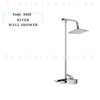 Idrees Sanitary WALL SHOWER RIVER SET Code 2403