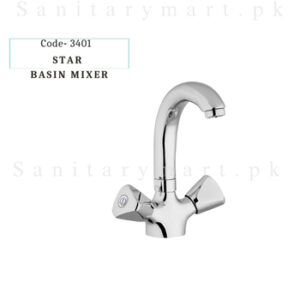 Idrees Sanitary BASIN MIXER STAR SET Code 3401