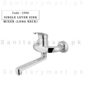 Long Neck Kitchen Sink Mixer Wall Mounted Code 1900 Faisal Sanitary Fittings