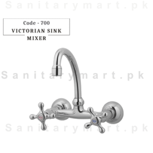 Victorian Kitchen Sink Mixer Wall Mounted Code 700 Faisal Sanitary Fittings