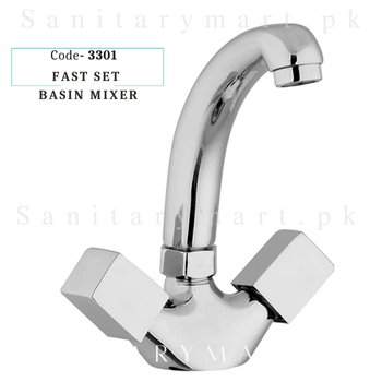 Idrees Sanitary BASIN MIXER FAST SET Code 3301