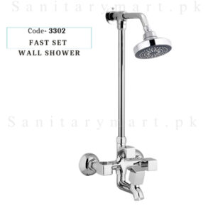 Idrees Sanitary WALL SHOWER 4 KNOBS FAST SET Code 3302