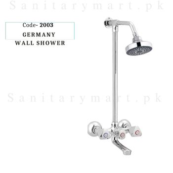 Idrees Sanitary WALL SHOWER 2 KNOBS GERMANY SET Code 2003