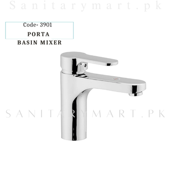 Idrees Sanitary BASIN MIXER PORTA SET Code 3901