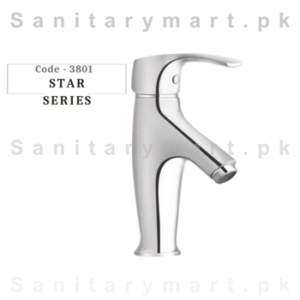 Solar Series (Single Lever) Basin Mixer Code 3801 Faisal Sanitary