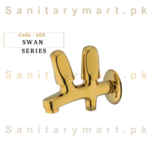 Swan Double Bib Cock Code 603 Faisal Sanitary Fittings