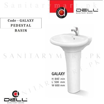 DELL Galaxy Pedestal BASIN Code dellpbgalaxy Dell Sanitary ware