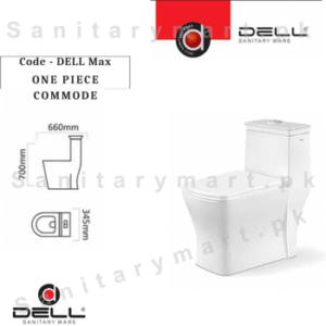 DELL MAX ONE PIECE COMMODE Code onepiecedellmax Dell Sanitary ware