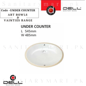DELL UNDER COUNTER ART BOWLS & VAINTIES RANGE Code dellundercounter Dell Sanitary Ware