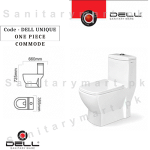 DELL UNIQUE ONE PIECE COMMODE Code onepiecedellunique Dell Sanitary ware