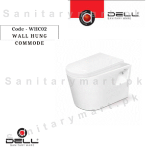DELL WHC02 WALL HUNG COMMODE Code dellwallhungwhc02 Dell Sanitary ware