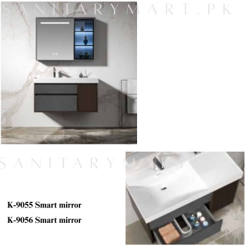 Imported K-9055-56 Smart mirror Wahkits Code impwkk-9055-56 sanitary mart