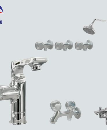 Meelano Charming Side Lever Complete Bath Set Sanitary Mart