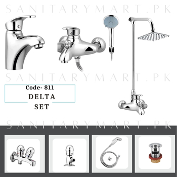 Idrees Sanitary Complete Bath Set DELTA SET Code 811