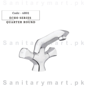 Faisal Sanitary Echo Series (Quarter Round) Basin Mixer Code 6801