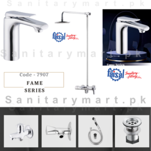 Faisal Sanitary Complete Fame Series Single Lever Set code 7907