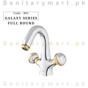 Faisal Sanitary Fittings Galaxy Series Basin Mixer Code 801