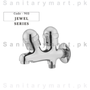Faisal Sanitary Fittings Jewel Double Bib Cock Code 903