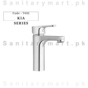 Faisal Sanitary Fittings Kia Series (Single Lever) Basin Mixer Code 7401