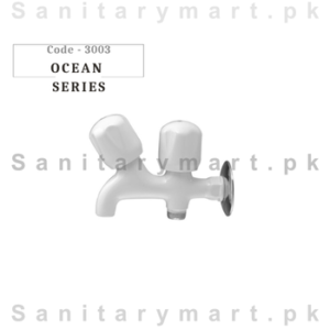 Ocean Double Bib Cock Code 3003 Faisal Sanitary Fittings