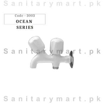 Ocean Double Bib Cock Code 3003 Faisal Sanitary Fittings