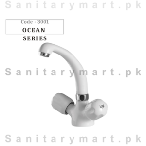 Faisal Sanitary Fittings Ocean Series Basin Mixer Code 3001