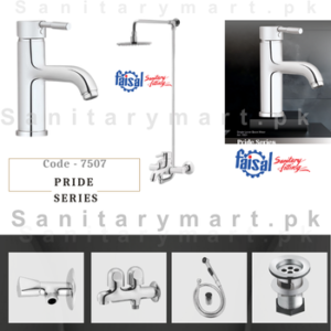 Faisal Sanitary Pride Single Lever Complete Shower Set Code 7507