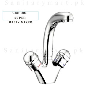 Idrees Sanitary BASIN MIXER SUPER SET Code 201