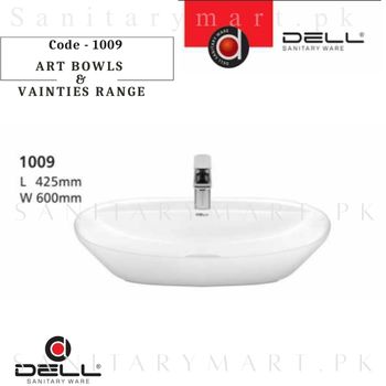 DELL 1009 ART BOWLS & VAINTIES RANGE Code dellab1009 Dell Sanitary Ware