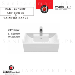 DELL 24 “ NEW ART BOWLS & VAINTIES RANGE Code dell24new Dell Sanitary Ware
