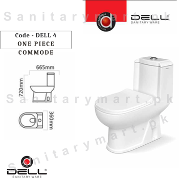 DELL 4 ONE PIECE COMMODE Code onepiecedell4 Dell Sanitary ware