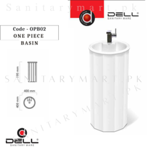 DELL OPB02 ONE PIECE BASIN Code dellopb02 Dell Sanitary ware